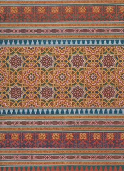 14th century textile fragment, from 